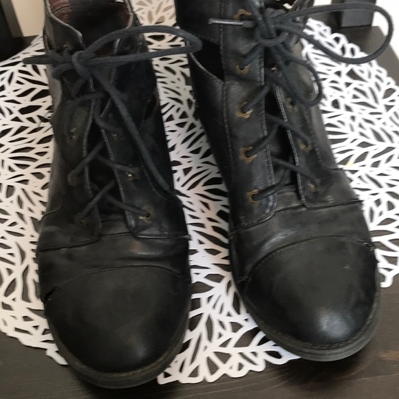 Black Ankle Boots - Picture 3 of 5